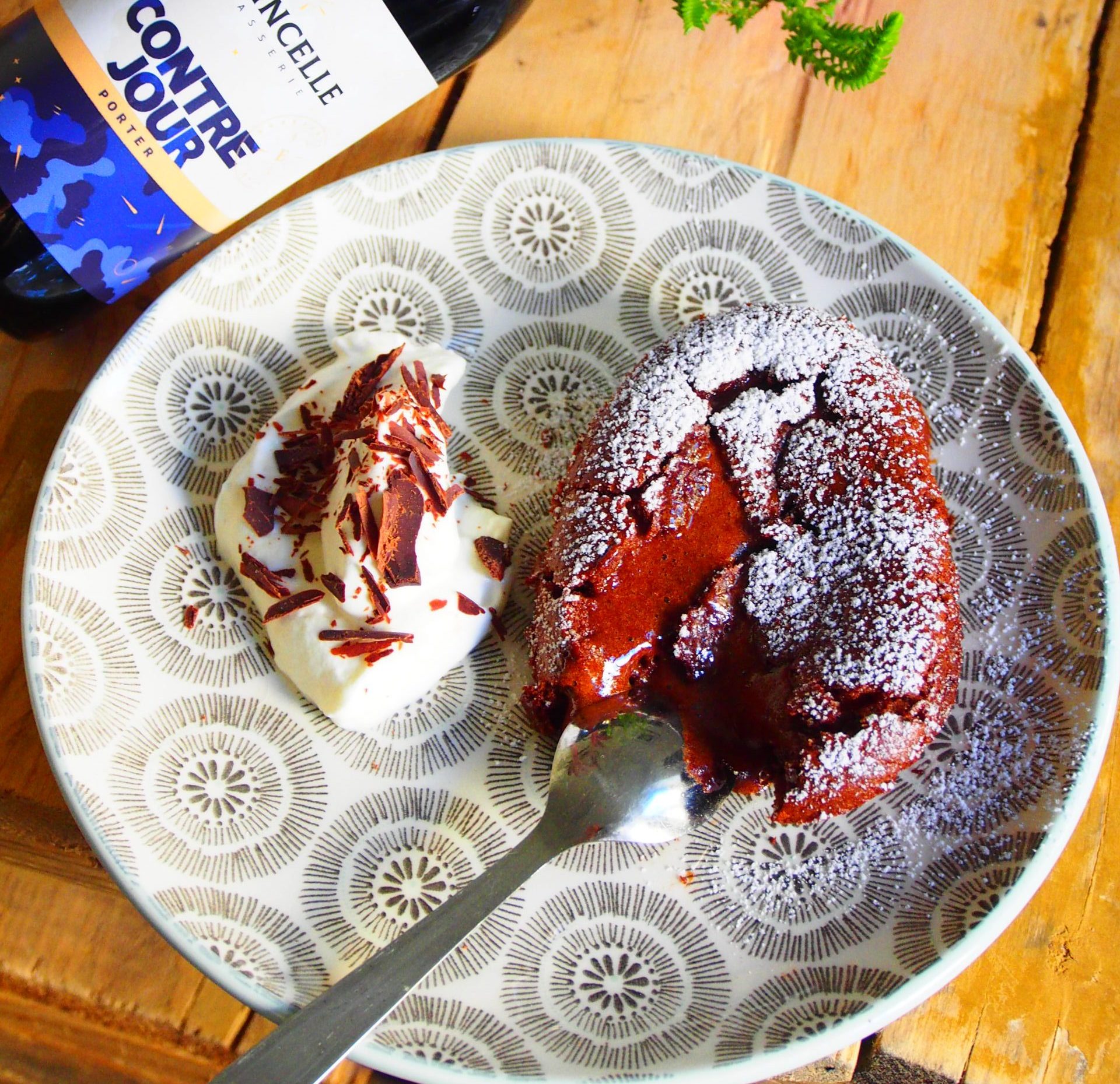 fondant chocolat à la Contre-Jour