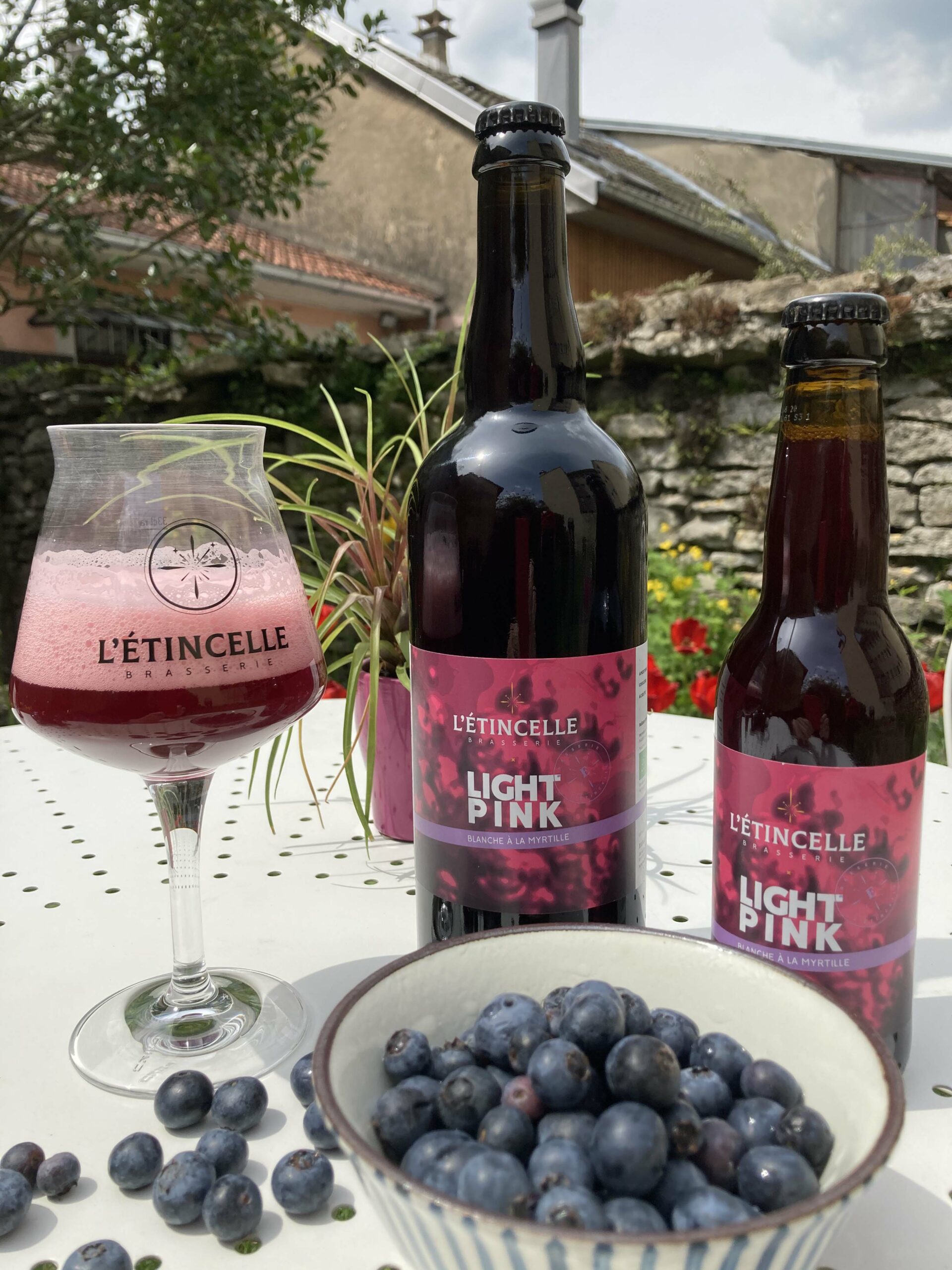 bière et fruits